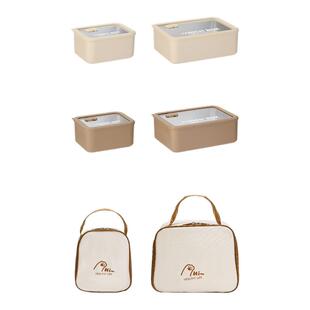 不锈钢保鲜盒可微波炉加热密封水果便当盒食品级上班族专用带饭盒