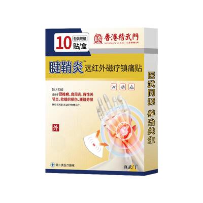香港精武门腱鞘炎膏药贴古法配方