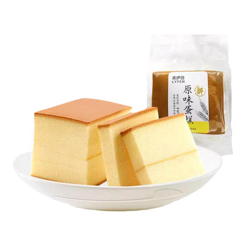 来伊份原味蛋糕糕点手撕鸡蛋面包