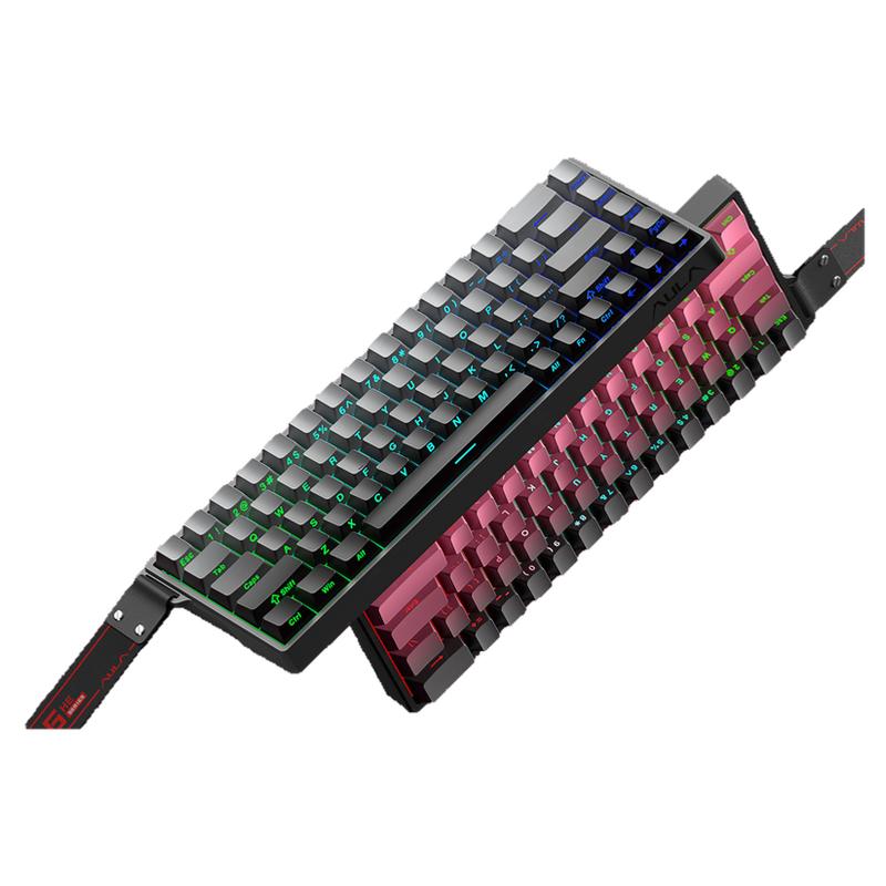 狼蛛WiN60/WiN68有线磁轴键盘机械FPS无畏契约客制化RGB电竞游戏