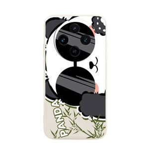 墨镜熊猫适用vivox300pro手机壳x200s全包镜头x100+系列保护壳x100pro小众新款mini卡皮巴拉vivo创意ultra