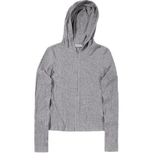 CountryMoment 【王玉雯同款】连帽打底衫长袖亨利领修身卫衣女