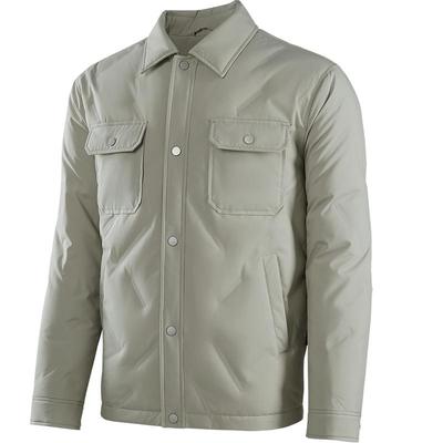 海澜之家轻商务衬衫领羽绒服男