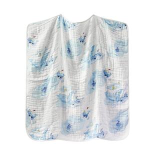 babycare婴儿浴巾新生儿儿童宝宝专用盖毯毛巾纱布浴巾裹巾纱巾