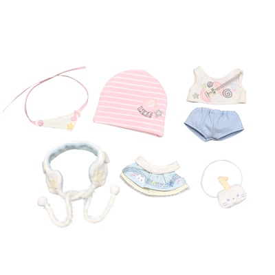 棉花娃娃10cm娃衣音乐系列sp