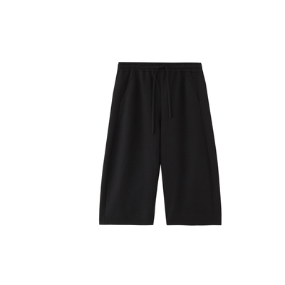 老章和小胖PONGKIKI呢子双色加绒九分裤女大码冬季显瘦气质休闲裤