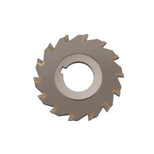 镶合金三面刃铣刀硬质合金锯片钨钢铣刀盘 YG8/YW2直齿焊接圆盘刀