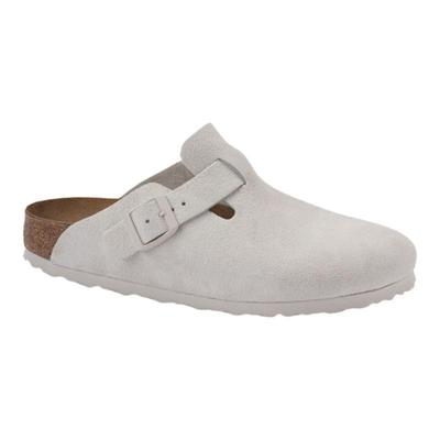 BIRKENSTOCK勃肯绒面革包头拖鞋