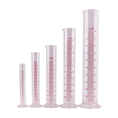 玻璃量杯带刻度玻璃量筒100ml250ml500ml实验室直型量杯1000毫升
