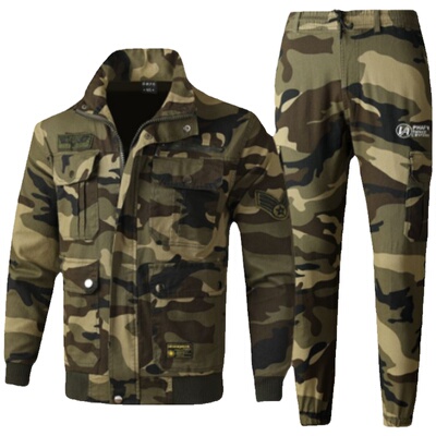 工作服纯棉加厚耐磨透气舒适有型