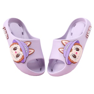儿童拖鞋拉布布女童卡通新款浴室洗澡防滑宝宝镂空凉拖鞋亲子软底