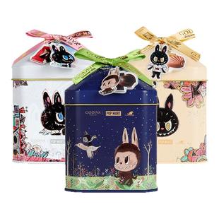 GODIVA歌帝梵X泡泡玛特POPMART拉布布LABUBU巧克力新年礼物年货节