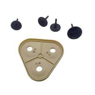 净水器增压泵配件德天邓元防水板隔膜泵膜片密封防漏水易损件