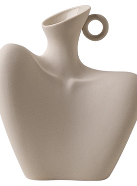 新房创意桌面陶瓷花瓶装饰品摆件