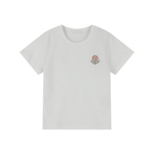 【自营】Moncler/盟可睐女士圆领棉质短袖T恤 8C00023 89AJS