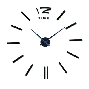 大尺寸书房客厅挂钟太阳机芯挂钟12厘米金属园盘DIY挂钟免打孔