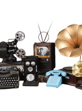 复古怀旧老物件模型装饰道具