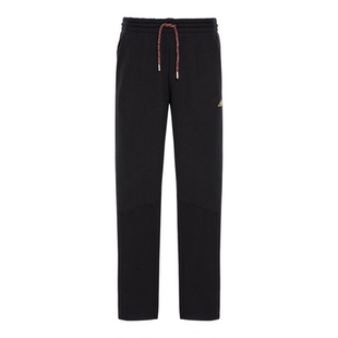 阿迪达斯正品长裤男子2026新款马年王安宇同款纯棉休闲直筒运动裤