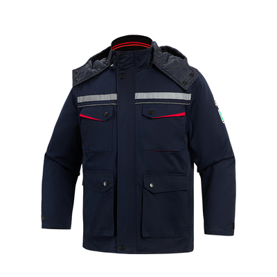 冬季防静电工作服定制印LOGO加厚