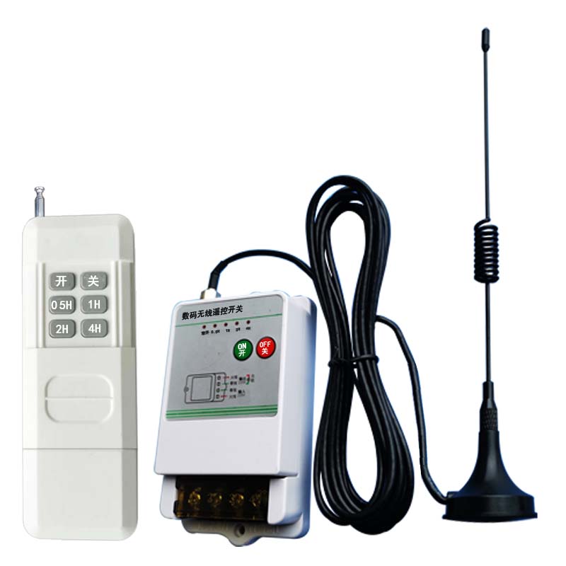 定时自动关水泵遥控开关220V380V大功率远距离无线智能电源控制器