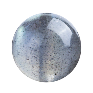 拉长石灰月光石水晶圆珠子散单珠手串链耳饰耳坠diy配件饰品配饰