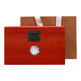 麦辞 高档新会陈皮包装盒空礼盒装空盒定制通用木盒储存礼品盒子