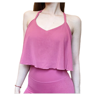 美背瑜伽背心吊带女绝美一体性感运动文胸短裤套装显瘦健身服内衣