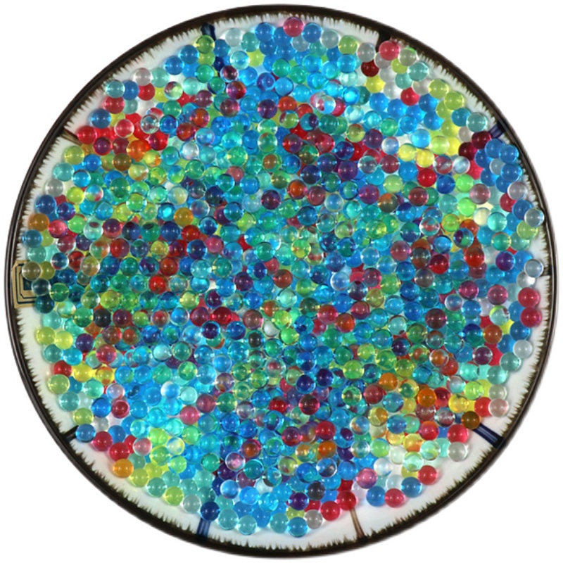 吸水弹7-8mm水弹水晶弹9-11m儿童玩具软子弹珠优质加硬m416水蛋