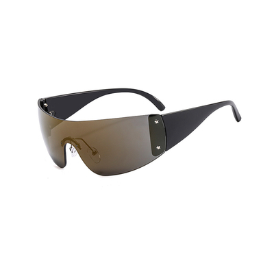 无框太阳镜辣妹欧美女