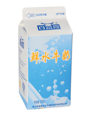 佛山百富露鲜水牛奶盒装220ml冲调奶茶咖啡麦片孕妇营养早餐奶