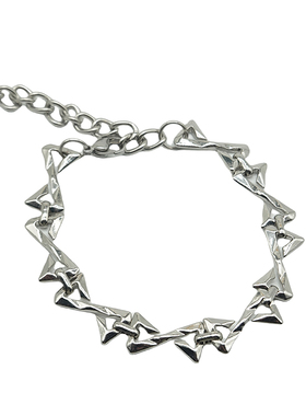 2024年新款几何拼接情侣手链ins