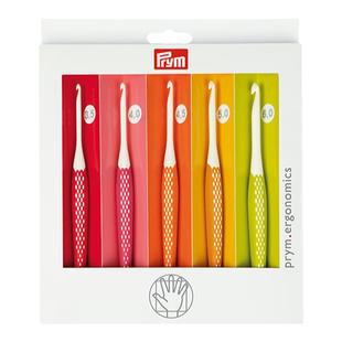 【钩针套装】德国Prym红点设计奖钩针套装铝针无手柄钩针套装