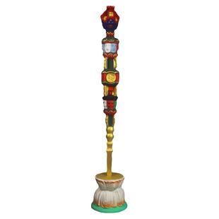 秽迹金刚杵 木雕密宗佛像唐密如法造像手工雕刻