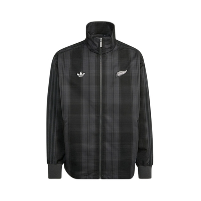 adidas阿迪达斯三叶草冬男橄榄球风格纹休闲运动夹克外套 KG4633