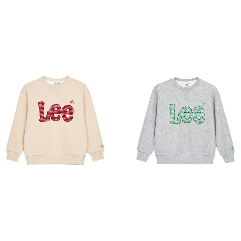 Leekids男童秋冬加绒加厚卫衣