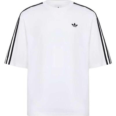 滔搏adidas阿迪达斯三叶草男子3S TEE运动休闲短袖T恤KG6332