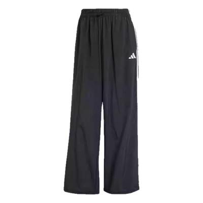 Adidas阿迪达斯女子2025春季新款梭织宽松运动休闲梭织长裤JE1306