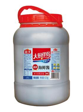 海天惠系海鲜酱6.5kg大桶商用