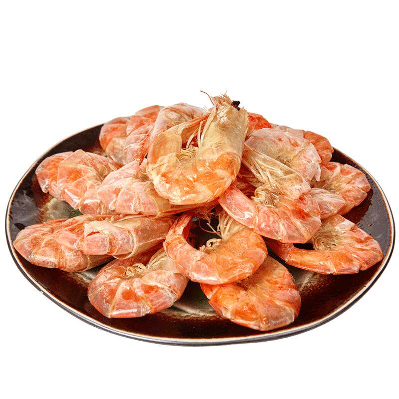 特干烤虾干开袋即食碳烤虾干干货淡干大号对虾干孕妇儿童海鲜零食
