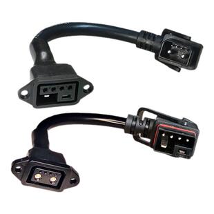 小牛电动车F400锂电池NXT新国标转换头充放电转接线国标纯铜改装