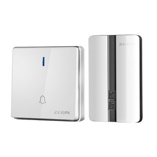 香港专用英规无线门铃自发电免电池远距离防水大音量一拖二呼叫器