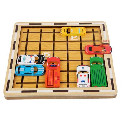 汽车华容道儿童益智玩具