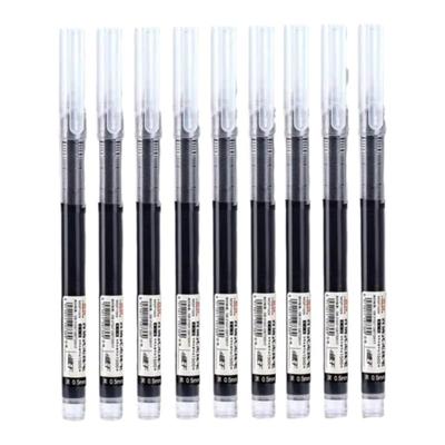 水笔直液式学生大容量速干考试用