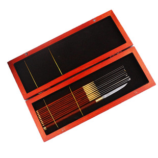 专业采耳工具木柄挖耳勺耳起耳扒蘑菇头云刀卷棉棒海底捞高级套装