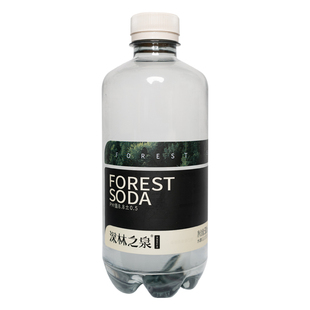 500ml蓝岸深林之泉天然苏打水整箱饮用无糖弱碱性矿泉水深林瓶装