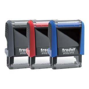 TRODAT/卓达4910名字印章个性艺术手写签名印章财务办公用银行收付讫章检验合格业务章自动翻转翻斗回墨印章