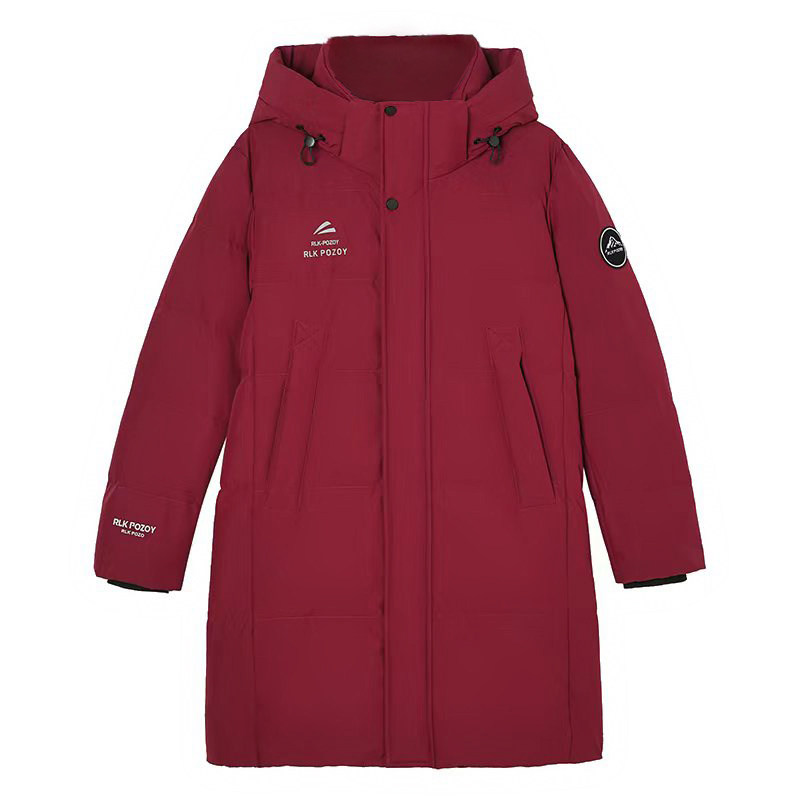 可拆卸帽2025冬季新款羽绒棉服