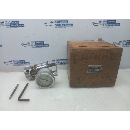 NAGANO KEIKI 129A1 Maximum Pressure Indicator Press 150 kgcm