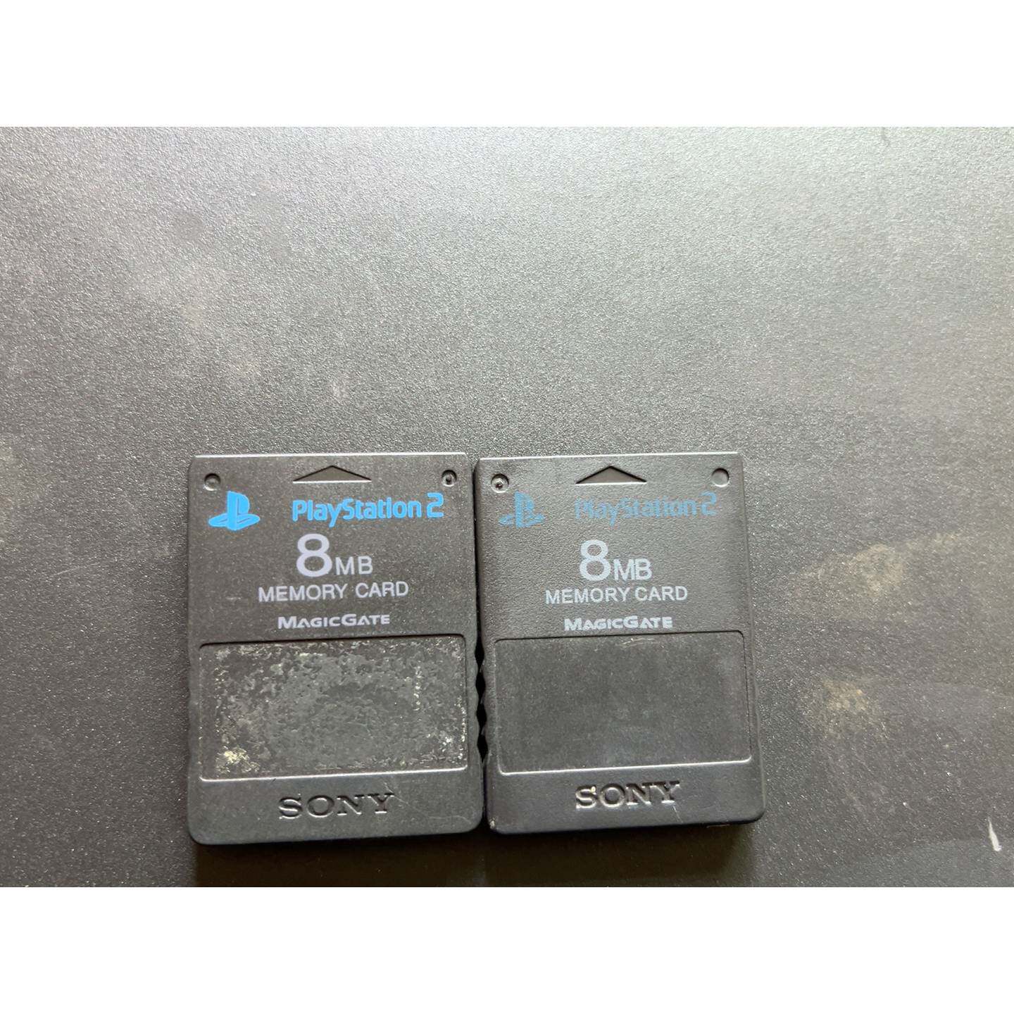 【维修议价】ps2记忆卡8MB黑色议价036