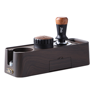 Bincoo咖啡压粉底座套装布粉器压粉锤三件套意式配件器具51/58mm